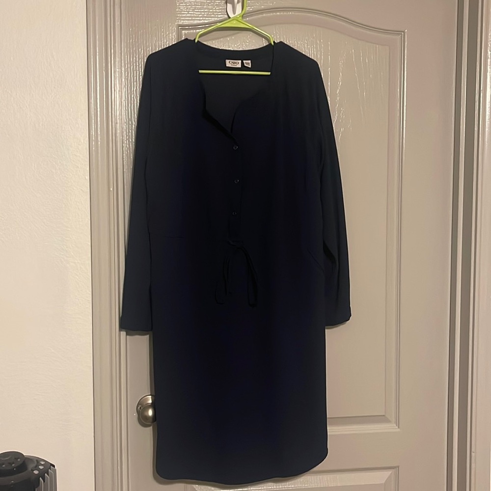 Dark blue CATO woman dress
